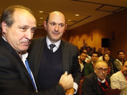 García Liñares y Louzán, la noche de las votaciones.