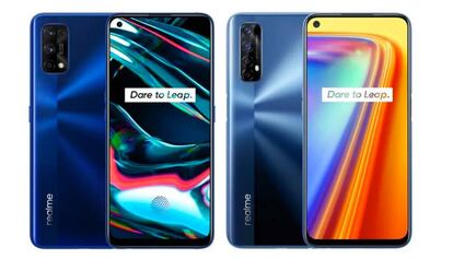 Nuevos Realme 7 Pro y 7.