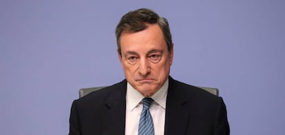 Mario Draghi, presidente del BCE