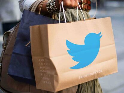 Compras en Twitter.