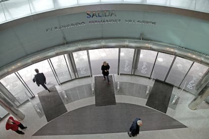 Una de las nuevas salidas del centro en el que fuera el Edificio Windsor