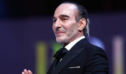 El diseñador John Galliano, en Londres, en 2017.