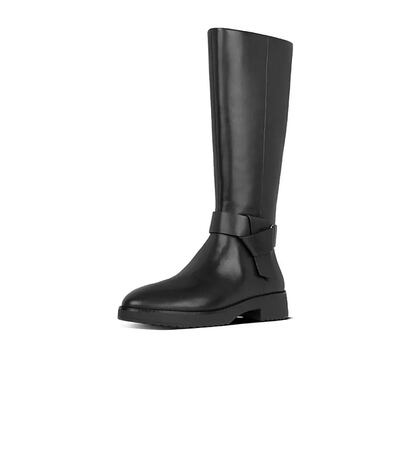 La firma FitFlop propone etas botas de cuero por debajo de la rodilla con una suela especialmente diseñada para que sean cómodas y aislantes del frío y la lluvia. Su precio: 240 euros.