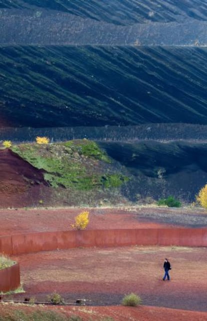 Los gredales del volcán Croscat, en el parque natural de la Garrotxa.