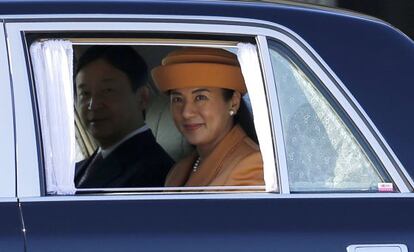 La princesa Masako con su marido el príncipe Naruhito.