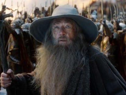 Ian McKellen, a 'El Hobbit: la batalla de los cinco ejércitos'.