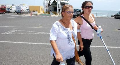 Josefa Hernández (i), que el viernes será indultada.