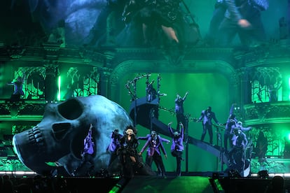 A sample of the spectacular scenery of the Lady Gaga tour.