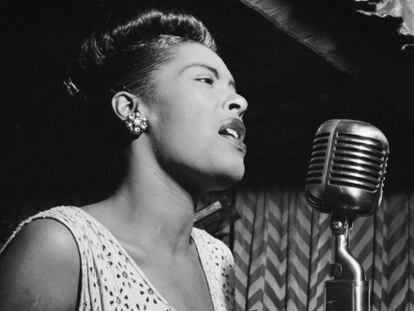 La cantante Billie Holiday. GETTY
