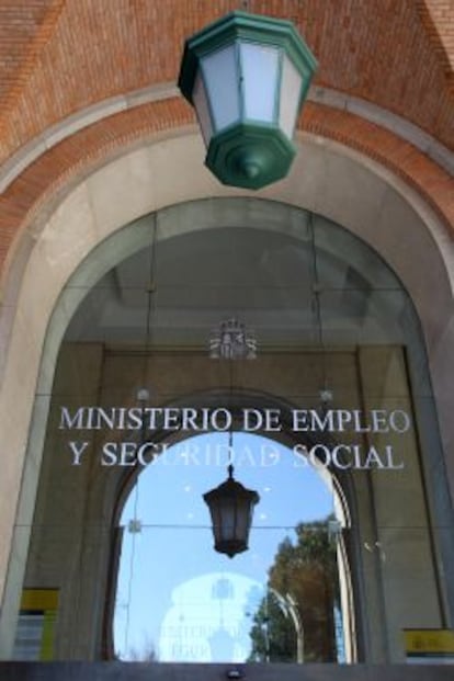 Imagen de la sede madrile&ntilde;a del Ministerio de Empleo y Seguridad Social.