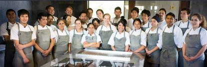 Equipo del Restaurant Gustu, en La Paz, Bolivia.