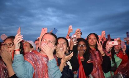 Asistentes al CCME en el concierto de Louis Tomlinson.