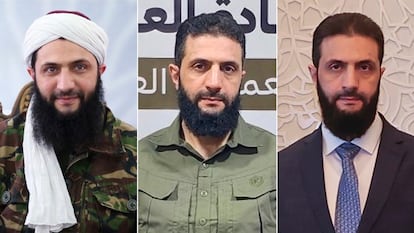 La transformación en el atuendo de Ahmed al Shara, líder del grupo islamista Hayat Tahrir al Sham (HTS).