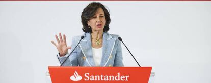 Ana Botin, presidenta de Banco Santander.