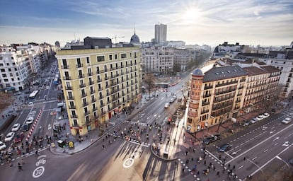 El barrio de Salamanca, en Madrid