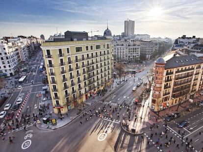 El barrio de Salamanca, en Madrid