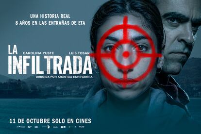 Cartel promocional de la película 'La infiltrada', en cines el 11 de octubre.