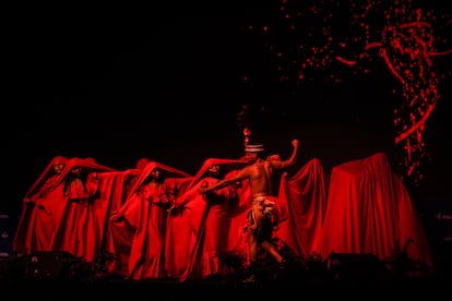 La ceremonia de inauguración contó con un espectáculo artístico titulado ‘Del Agua y de la Tierra’, producido por el Centro Nacional de las Artes del Ministerio de las Culturas, las Artes y los Saberes de Colombia.