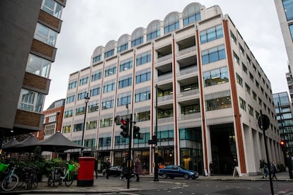 Oficinas de Allfunds en Londres.