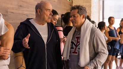 Antonio Resines y Jorge Sanz, en 'Serrines, madera de actor'.