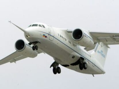 La aeronave, modelo AN-148 de la aerolínea Saratov, ha chocado en el distrito municipal Rámenski