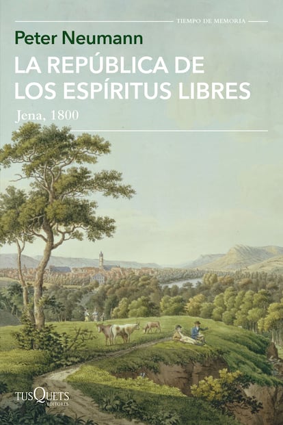 portada 'La república de los espíritus libres', PETER NEUMANN. EDITORIAL TUSQUETS