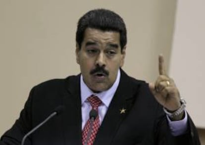 En la imagen, el presidente de Venezuela, Nicolás Maduro. EFE/Archivo