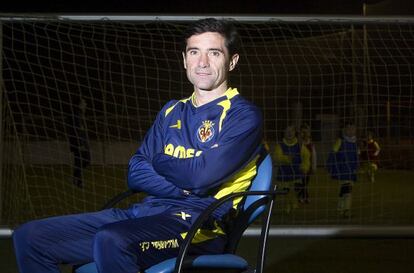 Marcelino García Toral, el pasado miércoles por al tarde en la ciudad deportiva del Villarreal.