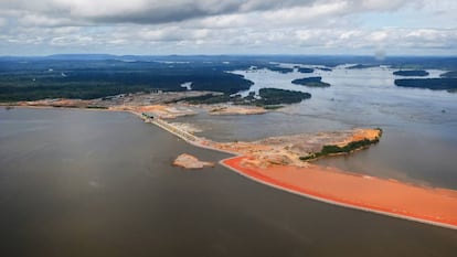 A Usina Hidrelétrica de Belo Monte em abril de 2017.