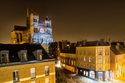 La catedral g&oacute;tica de Amiens (Francia). 