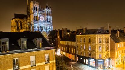 La catedral g&oacute;tica de Amiens (Francia). 