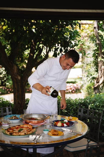Armando Aristarco, chef ejecutivo del Hotel Caruso.