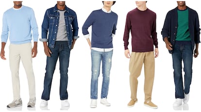 Este jersey fino para hombre es ideal para el entretiempo.