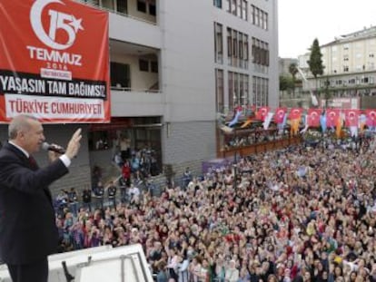 El mandatario turco reacciona a los severos aranceles anunciados por el presidente de EE UU