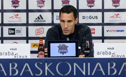 Prigioni, el día que anunció su retirada como jugador en enero de 2017.