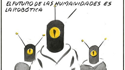 El Roto: futuro robótico