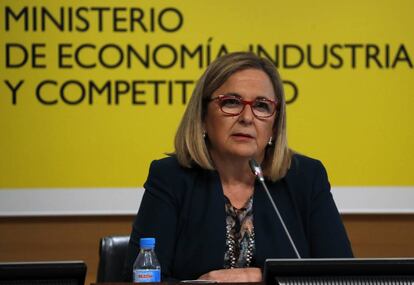 Irene Garrido, secretario de Estado de Econom&iacute;a. 