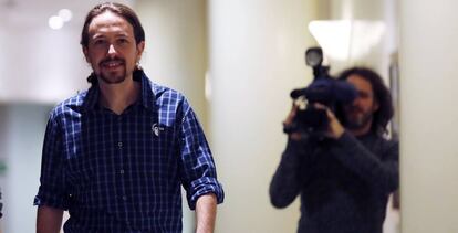 El líder de Podemos, Pablo Iglesias.