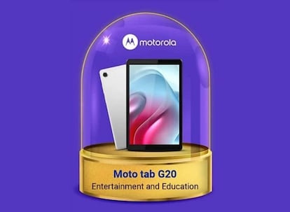 Moto Tab G20 diseño