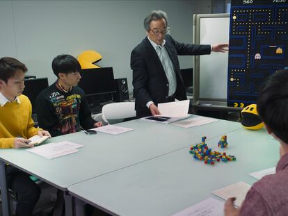 El diseñador de videojuegos Toru Iwatani, en un instante del primer capítulo de 'High Score'
