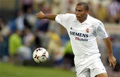 Ronaldo durante un partido con el Madrid.