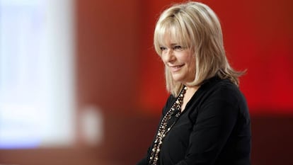 La cantante France Gall, en un programa de televisi&oacute;n en Francia en 2012.