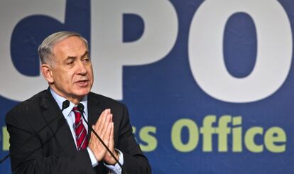 El primer ministro israelí, en Jerusalén este 17 de diciembre