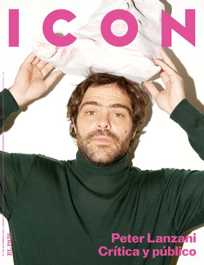 Peter Lanzani en la portada del número de diciembre de ICON