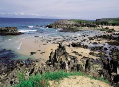 Playa de Toró, Llanes.