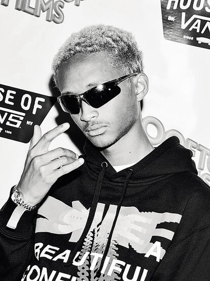 El actor y rapero Jaden Smith en la House of Van de Nueva York.