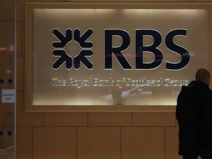 Imagen de archivo de la sede del Royal Bank of Scotland en Londres.