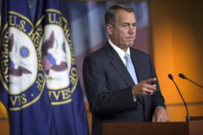 El presidente de la Cmara de Representantes estadounidense, el republicano John Boehner. EFE/Archivo