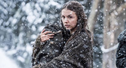 Hannah Murray en una escena de 'Juego de Tronos'.