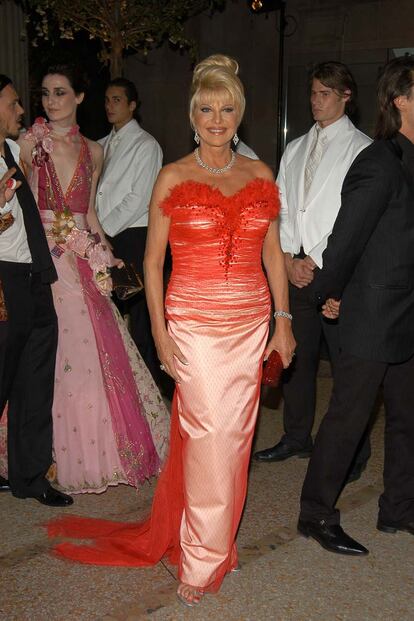 Ivana Trump en la gala de 2006.